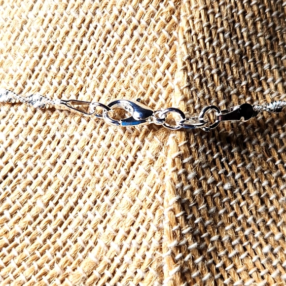 NWT Abstract Ceramic Necklace Earrings Set - Picture 3 of 3